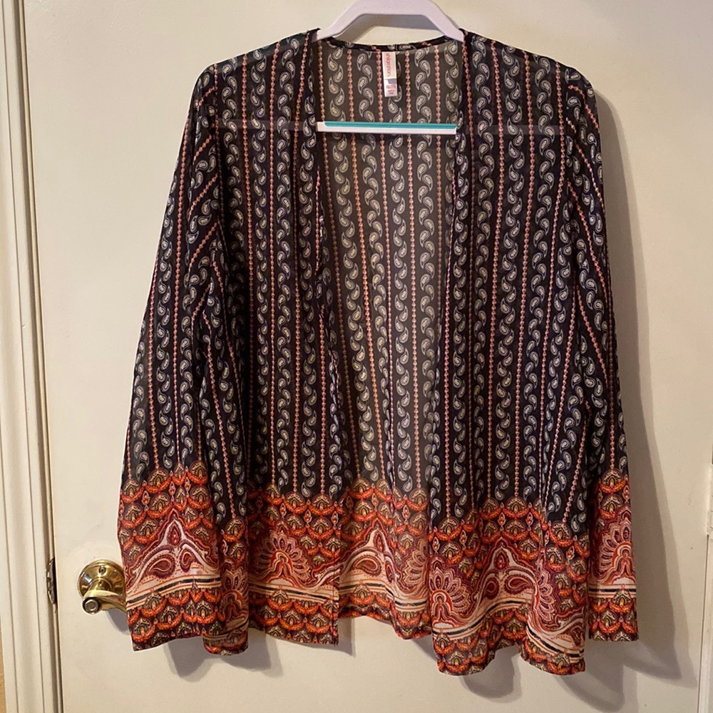 Xhilaration Sheer Cardigan